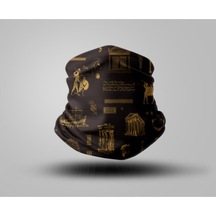 Buffalo Kahverengi Bandana Siyah