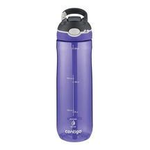 Contigo Cortland Tren Tek El Bas İç Kapaklı Su Matarası 720ml 2191383 - Koyu Mor