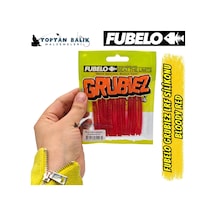 Fubelo Grubiez Lrf Ve Spin Silikon Yemi - Bloody Red 7cm Bm-91