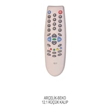 Arçelik Uyumlu-Beko 12.1 Küçük Kalıp Tv Kumandası