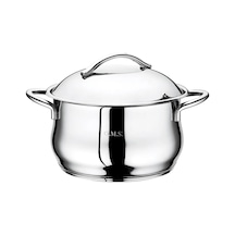 2027 20cm Çelik Tencere Gümüş