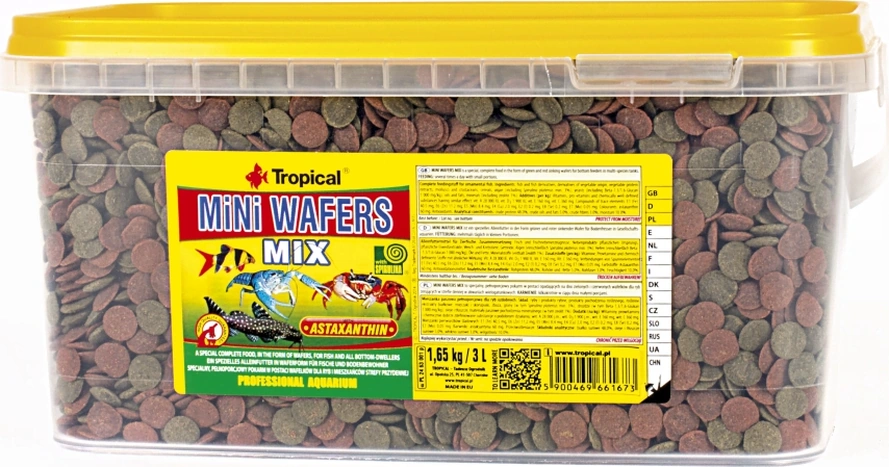 Tropical Mini Wafers Mix 1000 Gr Açık Bölme