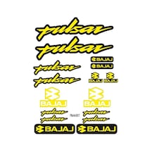 Pulsar Uyumlu A4 Çoklu Sticker Seti 04 Diğer
