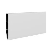 Vilo Sempla 701 Beyaz Pvc Süpürgelik 240cm Kolay Montaj - Suya Ve Çizilmeye Dayanıklı