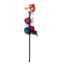 Natura PTC-034 45 CM Üçlü Parlak Top Kedi Oltası