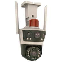 Apronx Apx-wp262 6mp 3.6mm Çift Kamera 21 Led Wifi Ptz Kamera