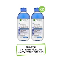 Garnier Besleyici Çift Fazlı Micellar Makyaj Temizleme Suyu 2 x 400 ML