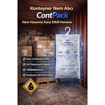 Contpack Plus Askısız Nem Alıcı Rutubet Engelleyici Konteyner Kurutucu 10 Adet