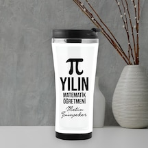 Yılın Matematik Öğretmeni Isme Özel Termos Mug