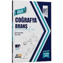 Hız Ve Renk Yayınları Ayt Coğrafya 45 X 6 Denemeleri