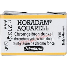Schmincke : Horadam Aquarell Artist Sulu Boya : Tam Tablet : Seri 2 213 Chrome Yellow Deep No Lead