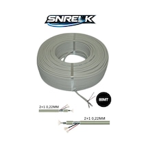 Snrelk 2+1 Güvenlik Kamera Kablosu İç-dış Mekan Cctv Kablo