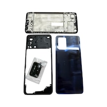 Oppo A74 Uyumlu Arka Kapak Kasa Siyah + Ekran Çıtası Çok Renkli Oppo A74 Uyumlu Arka Kapak Kasa Siyah + Ekran Çıtası Çok Renkli