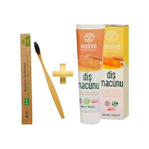 Bamboo Diş Fırçası & Misvak Propolis Diş Macunu Seti - Doğal Ağız Bakımı Tam Koruma