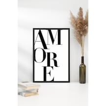 Home Yazılı Ahşap Mdf Çerçeve Görünümlü Mdf Tablo Çok Renkli - 713604748 Çok Renkli