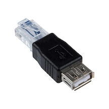 Dişi Usb A - Erkek Ethernet Rj45 Fiş Adaptörü Newaiyi