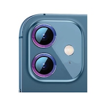 Lexroo İphone 12 Mini Kamera Lens Koruyucu - Colorful 48902082