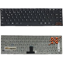 Toshiba İle Uyumlu Portege R700-10e, R700-110, R700-115, R700-12d Notebook Klavye Siyah Tr