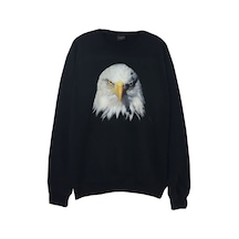 Kartal Baskılı Sweatshirt