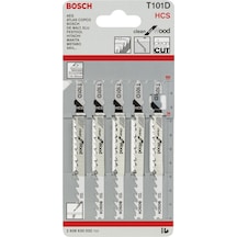 Bosch T 101 D Clean For Wood Dekupaj Testeresi Bıçağı 5'Li - 2608630032