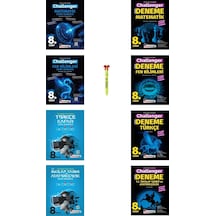 Lgs 8.Sınıf Challenger Soru Bankası Ve Deneme Full Set (8 Kitap)