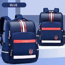 Honeybeeshop Kraliyet Mavisi Hafif Omurga Koruyucu Gencler Sirt Cantasi Ayarlanabilir Askili Coklu Bolmeli Dayanikli Polyester Astarli Okul Kolej Seyahat Kraliyet Mavisi