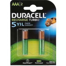 Duracell 850 Mah Şarjlı İnce Pil 2'li