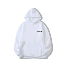 Startmore Unisex Pembe Sweatshirt Yeni Beyaz Beyaz