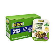 Burcu Zeytinyağlı Yaprak Sarma 200 Gr X 8 Li Kutu