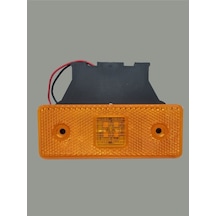 Ahmet Otomotiv 36 Adet 4 Ledli Dorse Yan Kasa Led Lamba 24v Sarı E Belgeli