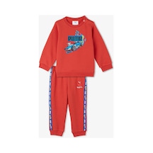 Puma X Hot Wheels Çocuk Kırmızı Eşofman Takımı 15-kırmızı 15-kırmızı