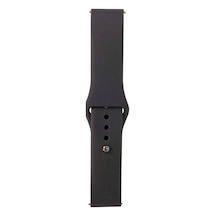 Huawei Honor Magic 2 46mm Band Serisi 22mm Klasik Kordon Silikon Strap Kayış-sarı