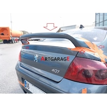 Pejo 407 Boyasız Gtx Modeli Yeni Bagaj Spoileri-fiberglass