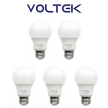 Voltek 9 Watt Led Ampul Beyaz Işık 5 Adet