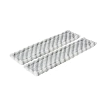 Home And Garden Glassvac Akülü Cam Temizleme Makinesi İle Uyumlu Yedek Mikrofiber Bez, Beyaz Çok Renkli