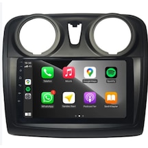 Foxus Dacia Sandero Duster 2017+ 64gb Hafıza Android Dokunmatik Ekran Oto Teyp - Carplay Wifi Gps Bluetooth Kamera Destekli Oem