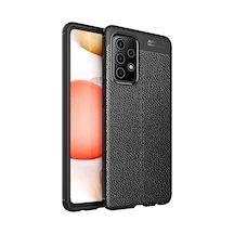 Mey İthalat Samsung Uyumlu Galaxy A72 Kılıf Auto Focus Kapak - Siyah
