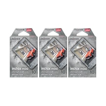 Instax Mini Stone Gray 10x3 Film Seti