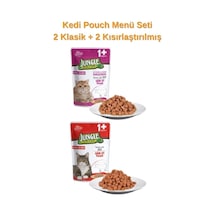 Pawleno Kedi Pouch Menü Seti 4 Parça