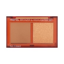Pastel Bronzer&highlighter Set Sun Kissed - Bronzlaştırıcı Ve Aydınlatıcı 02 Tan Bronze & Heat Glow