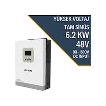 6.2kw Mppt Paralel 90-500v Pv Input 100a Mppt Inverter Parallenebilir