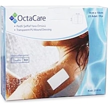 Octacare 21910 Su Geçirmez Yara Örtüsü 9 CM x 10 CM 25 Adet