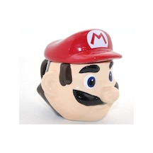 Konyax Porselen Süper Mario Kupa Bardak Çok Renkli