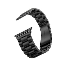 Noktaks İos Uyumlu Watch 38mm Kordon Band-04 Metal Kordon