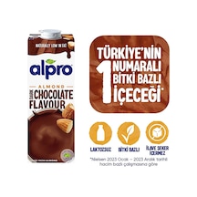 Alpro Bitter Çikolatalı Badem Sütü 1 L