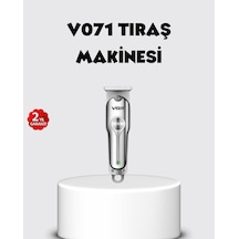 Şarjlı Gümüş Tıraş Makinesi 3 Farklı Başlıklı, 120 Dakika Çalışma Süreli, Cilt Dostu Erkek Bakım Cihazı