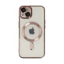 Apple iPhone Uyumlu,  14 Plus Kılıf Kross Magneticsafe Kapak - Rose