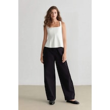 DeFacto Carrot Fit Gabardin Pantolon Normal Bel E5963AX25SPBK81