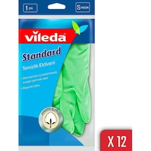 Vileda Standart Eldiven No 7 Küçük Boy 12'li Paket
