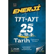 Palme Enerji Tyt-ayt Tarih 25 Deneme Sınavı